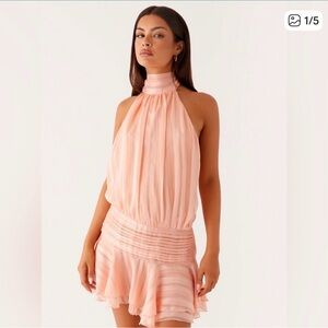 Peppermayo Willow Chiffon Mini Dress - Size 2 US